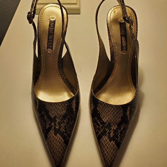 Nine West Slingback High Heels - 6M - Local pickup available in Vancouver, WA - Picture 1 of 5